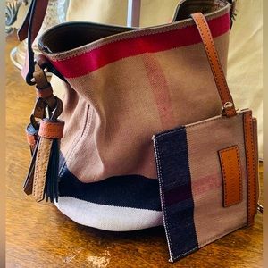 Authentic Burberry Bucket Bag